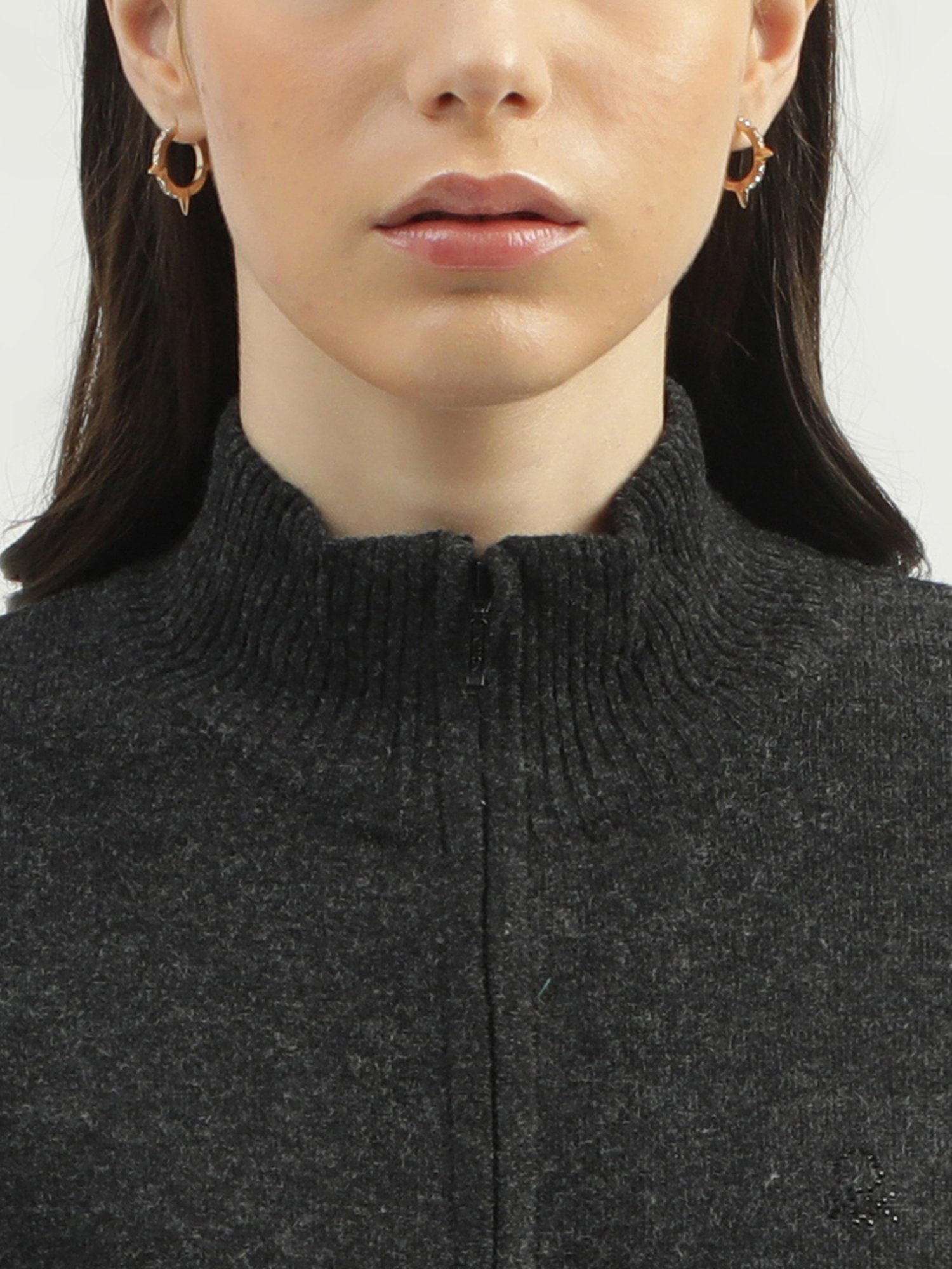 United Colors of Benetton Black Wool Cardigan