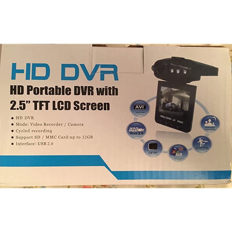 Portable DVR With 2.5" TFT LCD Screen Car Recorder New & Sealed @ Wholesaleoutletllc