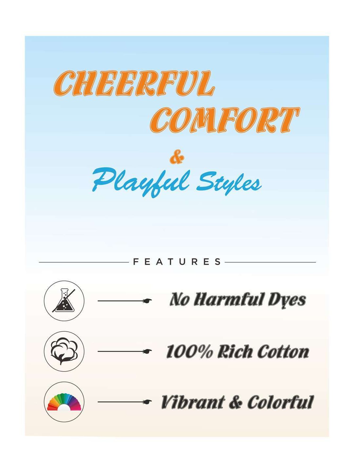 Bodycare Kids Multicolor Cotton Printed Mickey & Friends Brief (Assorted, Pack of 3)