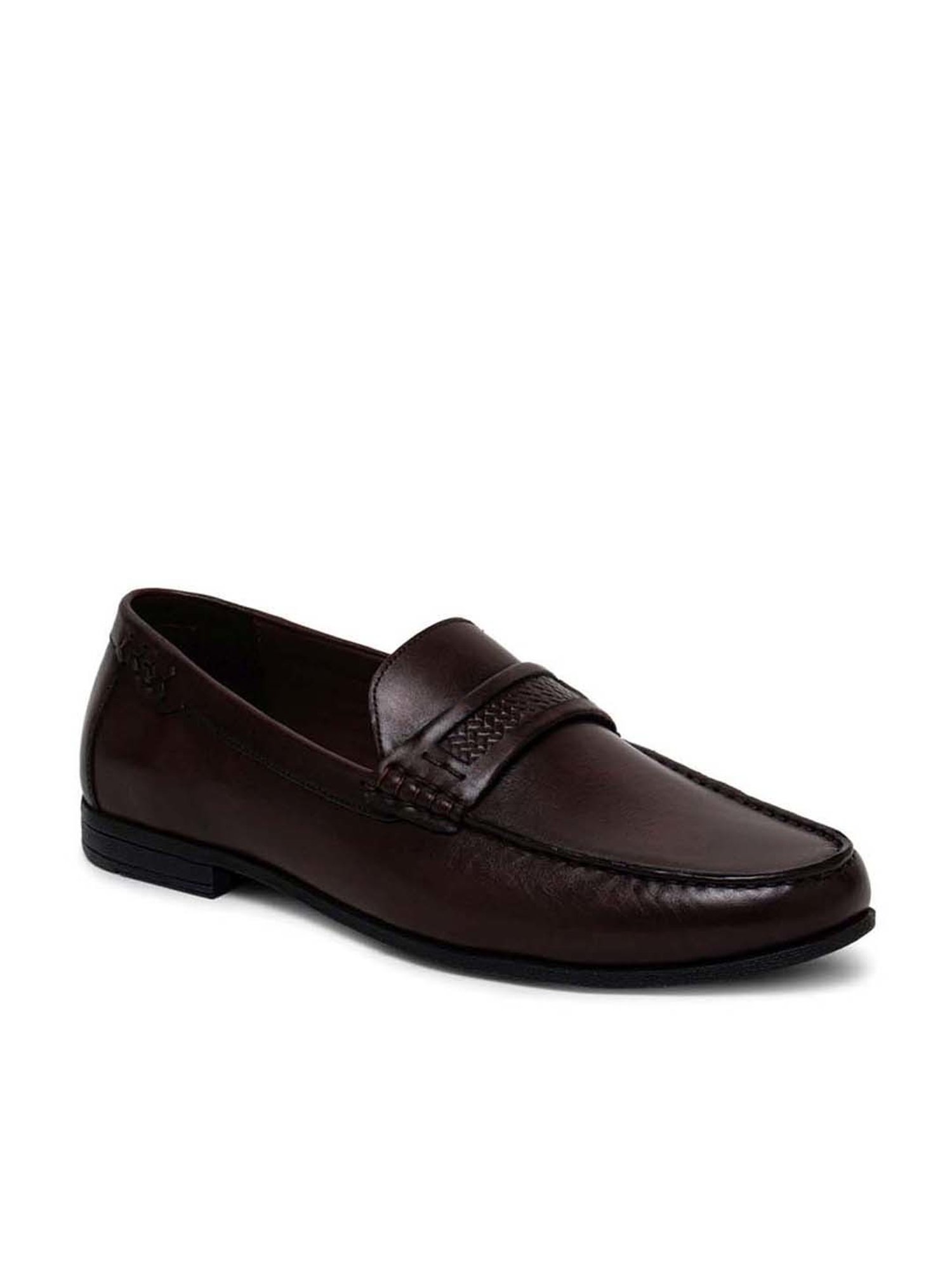 Ezok Men's Brown Casual Loafers