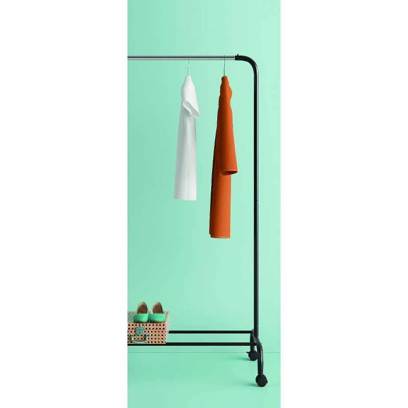 Single Bar Garment Rack Black/Silver - Room Essentials™