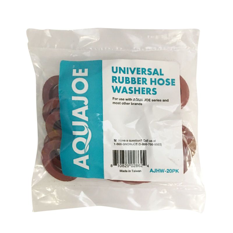 Aqua Joe Sun Joe AJHW-20PK Universal Rubber Hose Washers (20 Count)