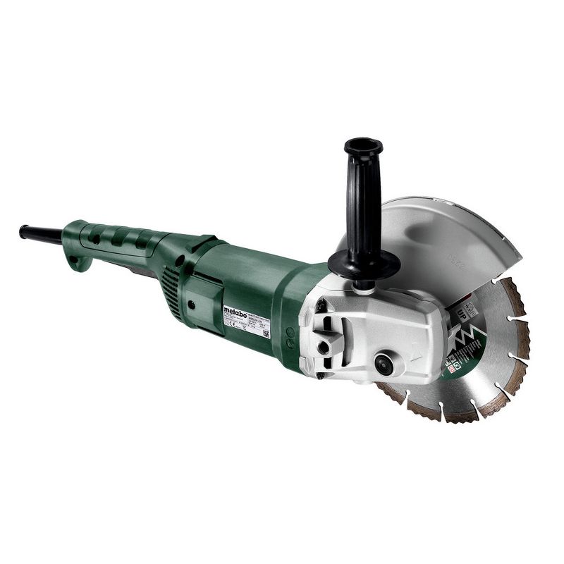 Metabo 606435420 W 2200-230 15 Amp 6,600RPM 9 in. Corded Angle Grinder with Lock-on Trigger
