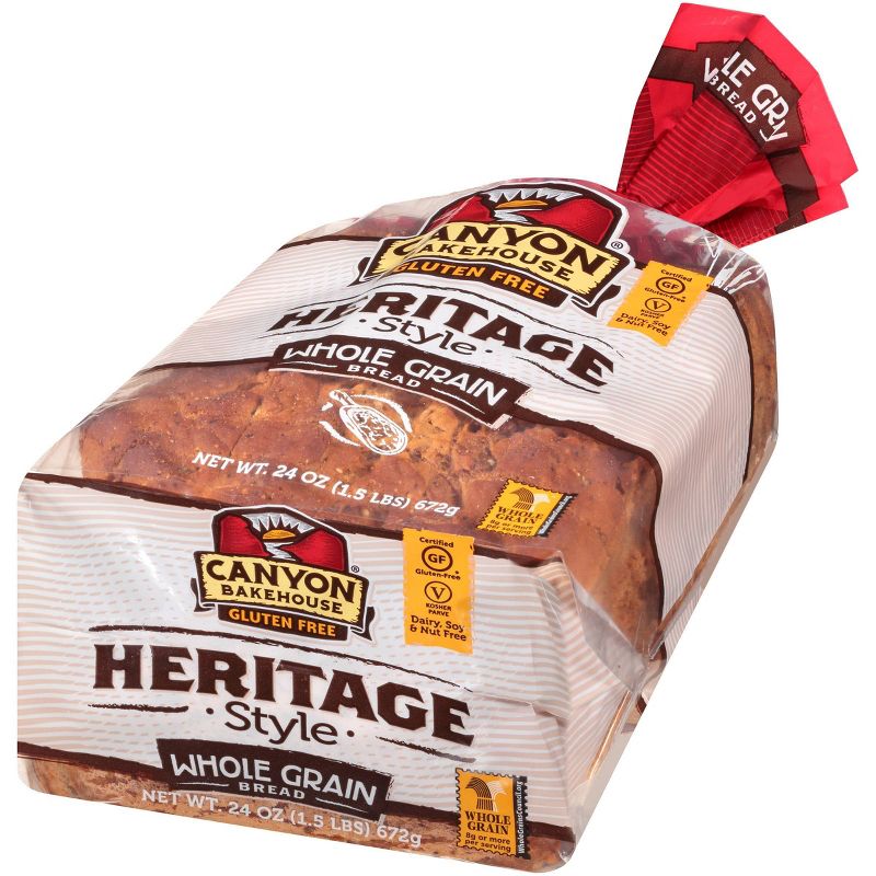 Canyon Bakehouse Gluten Free Heritage Whole Grain Bread - 24oz