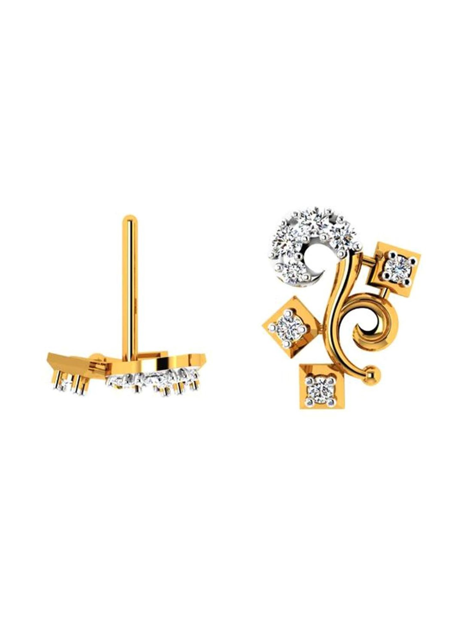 P.C. Chandra Jewellers 14k Gold Earrings for Women