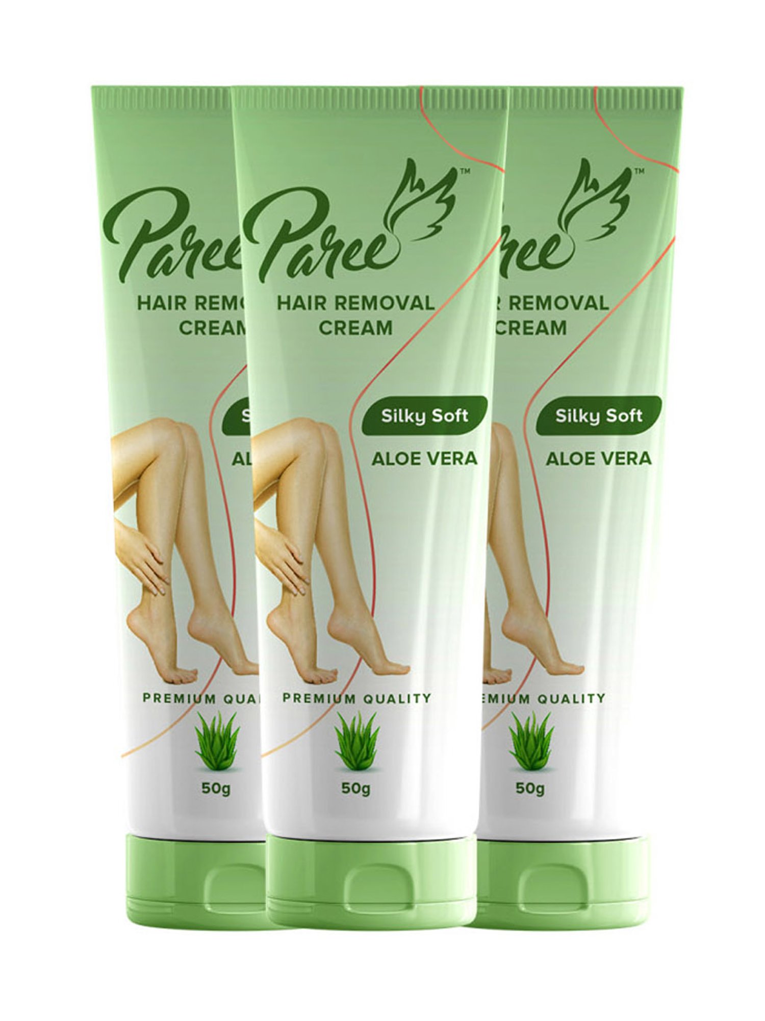 Paree Hair Removal Cream for Women - 50 gm (Pack of 3)