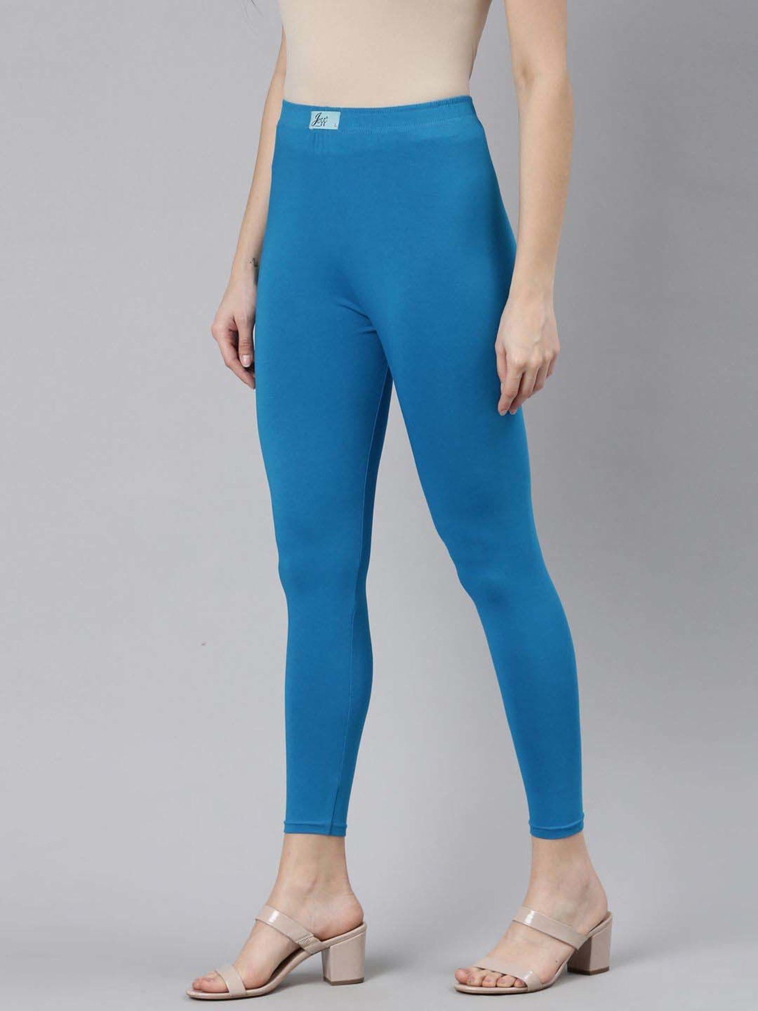 JCSS Blue Cotton Leggings
