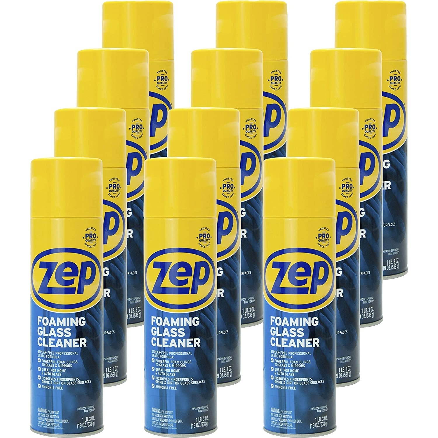 Zep Commercial CLEANERGLASSFOAMING ZUFGC19CT