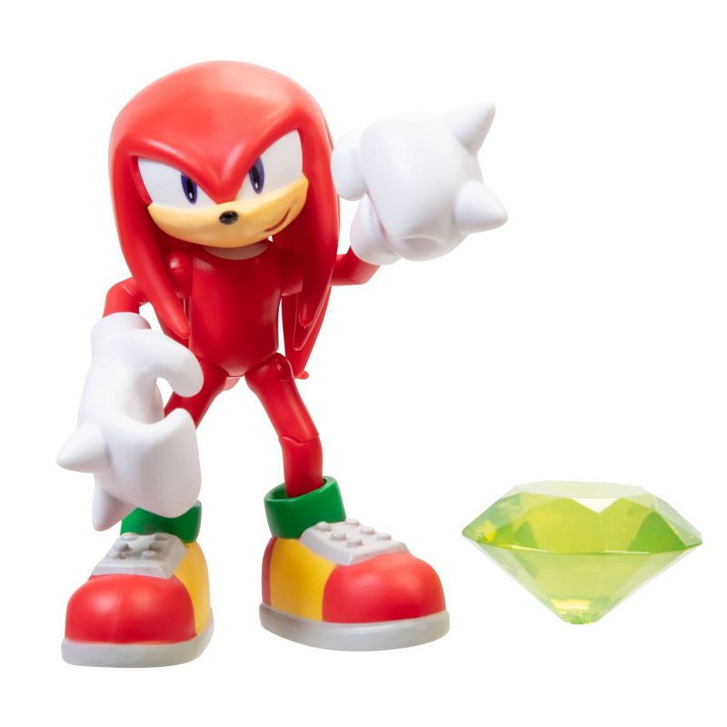 Sonic the Hedgehog 4" Modern Knuckles with Green Chaos Wave 2