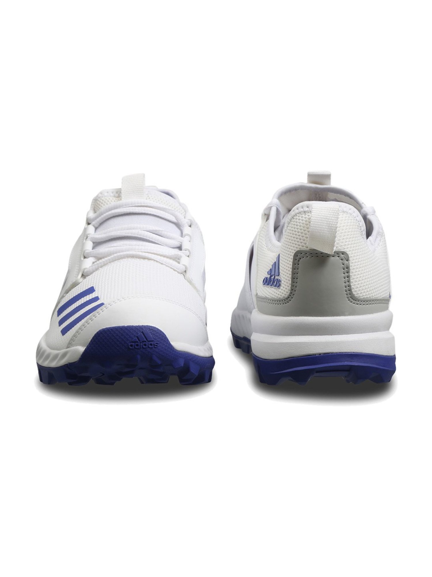 Adidas Men's Cricup 21 White Cricket Shoes