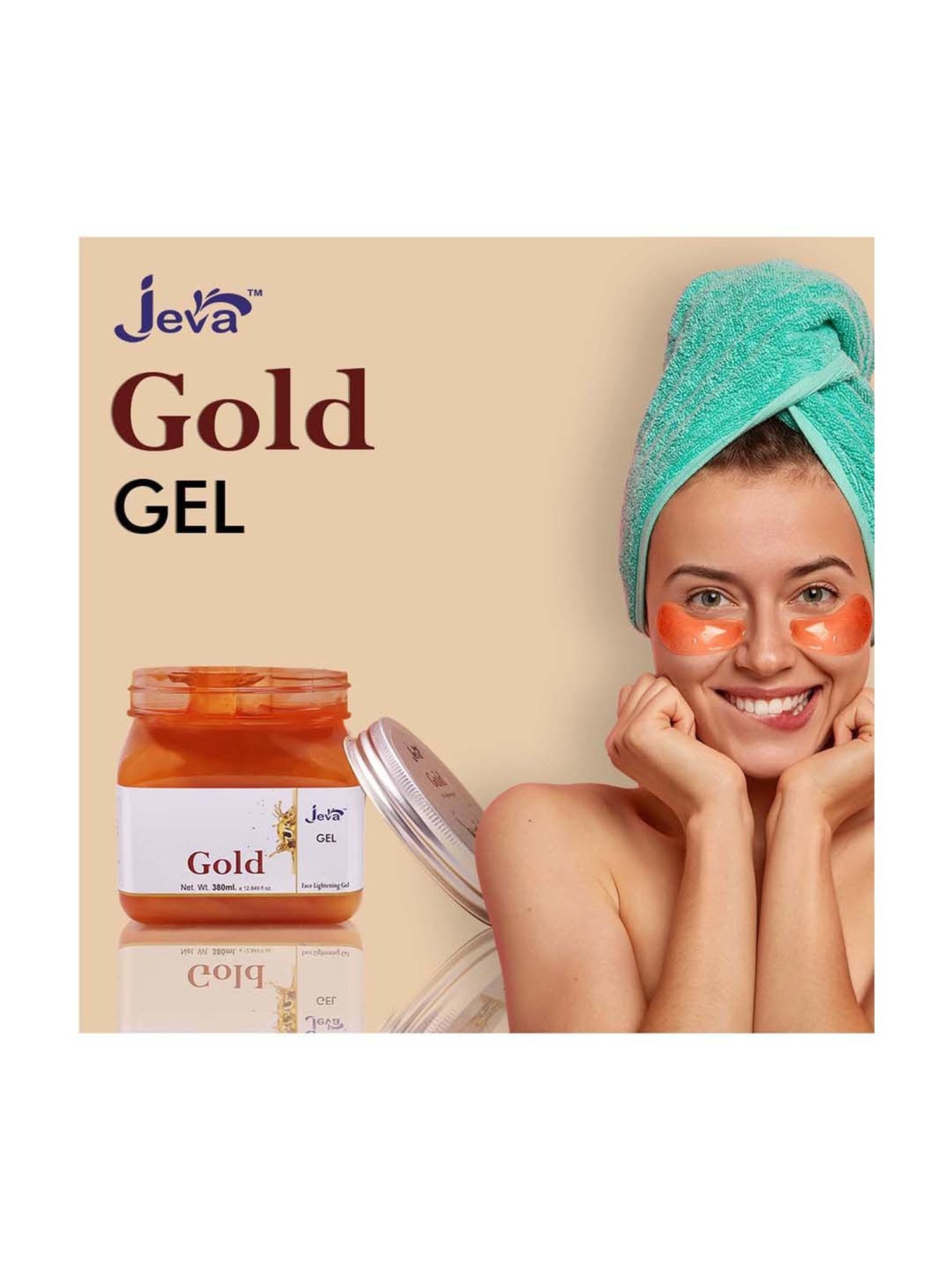 Gold Face Lightening Gel - 380 ml