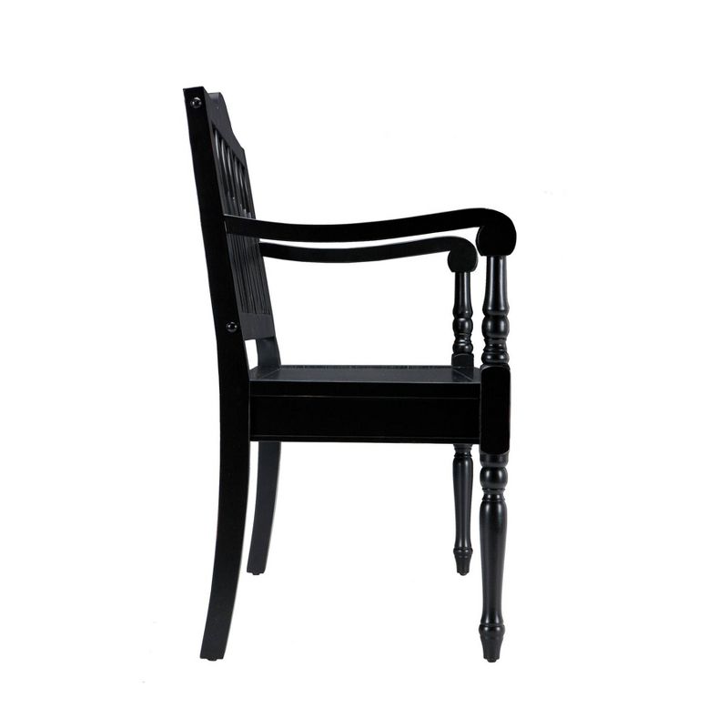 Grandbury Bench Antique Black - Aiden Lane