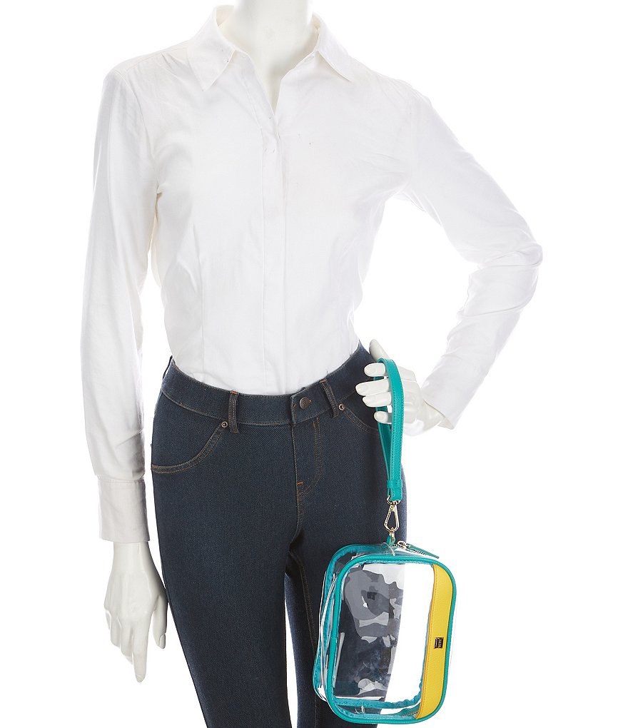 Kate Landry Clear Travel Case With Bottles