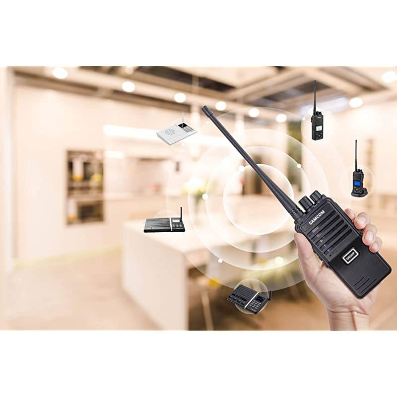 FPEN10A 20 Channels 2 Way Radio with Group Talk Function, UHF Long Range Handheld Walkie Talkie 2 Watts (20)
