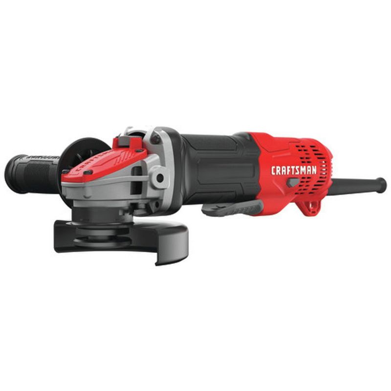 Craftsman CMEG200R 7.5 Amp Brushed 4-1/2 in. Corded Small Angle Grinder
