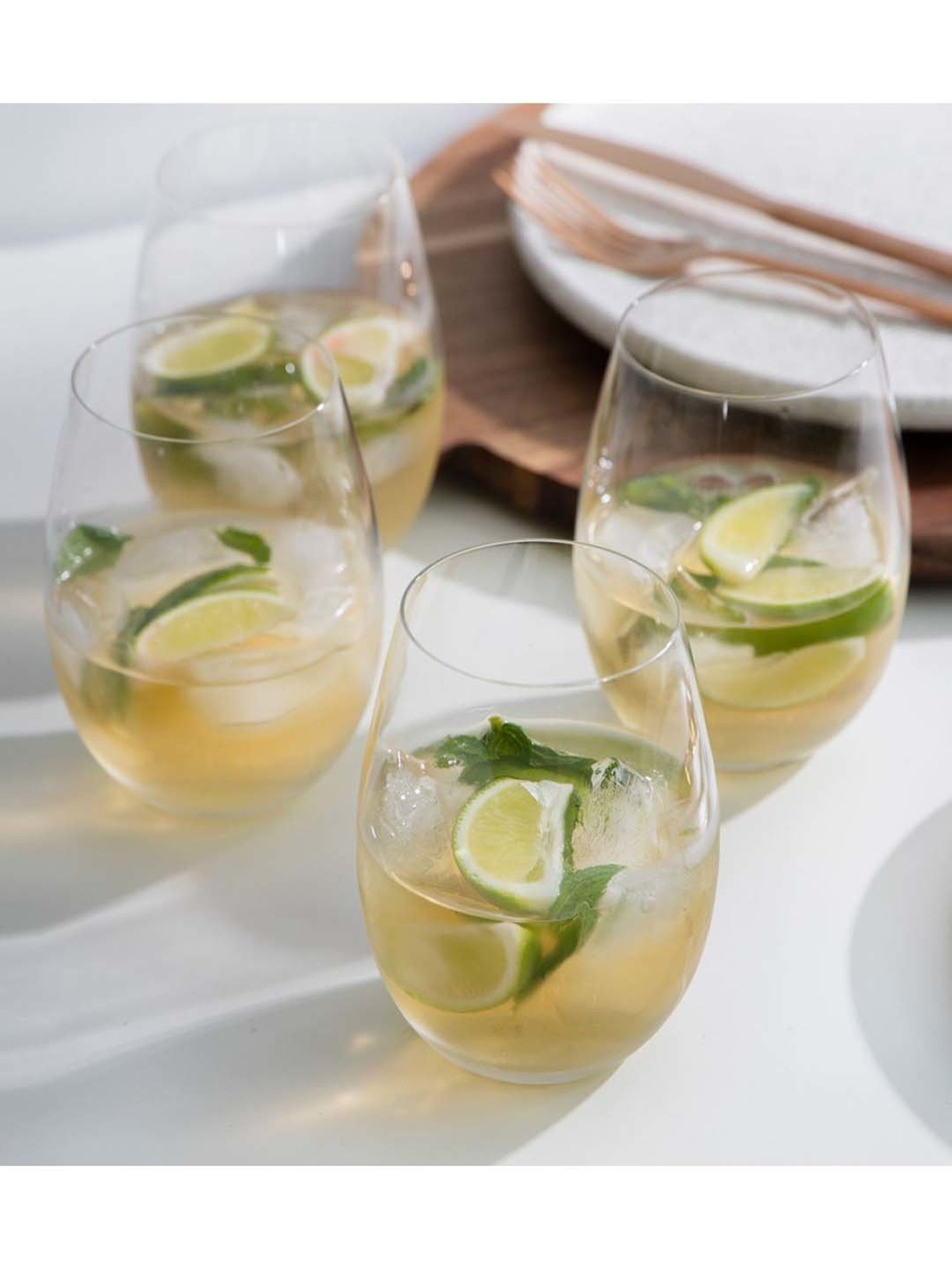 Mikasa Julie Transparent Glass Wine Glass (0.561 L) - Set of 4