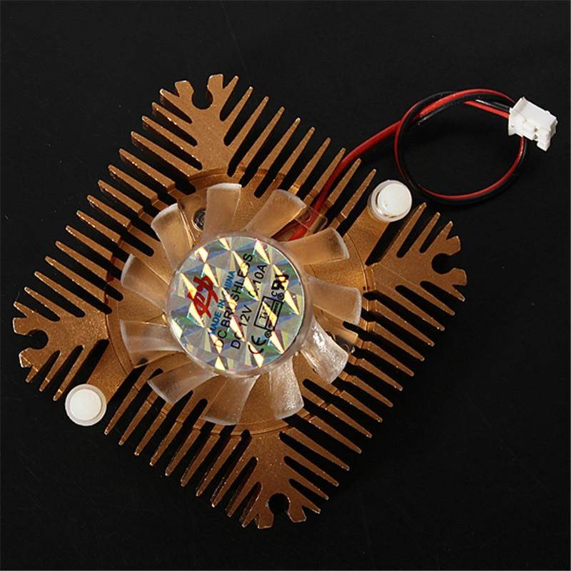 2 Pins 55x55x11mm 12V 0.1A Heat Sink CPU Cooling Fan PC Computer?Buy 1 Get 1 Free? -