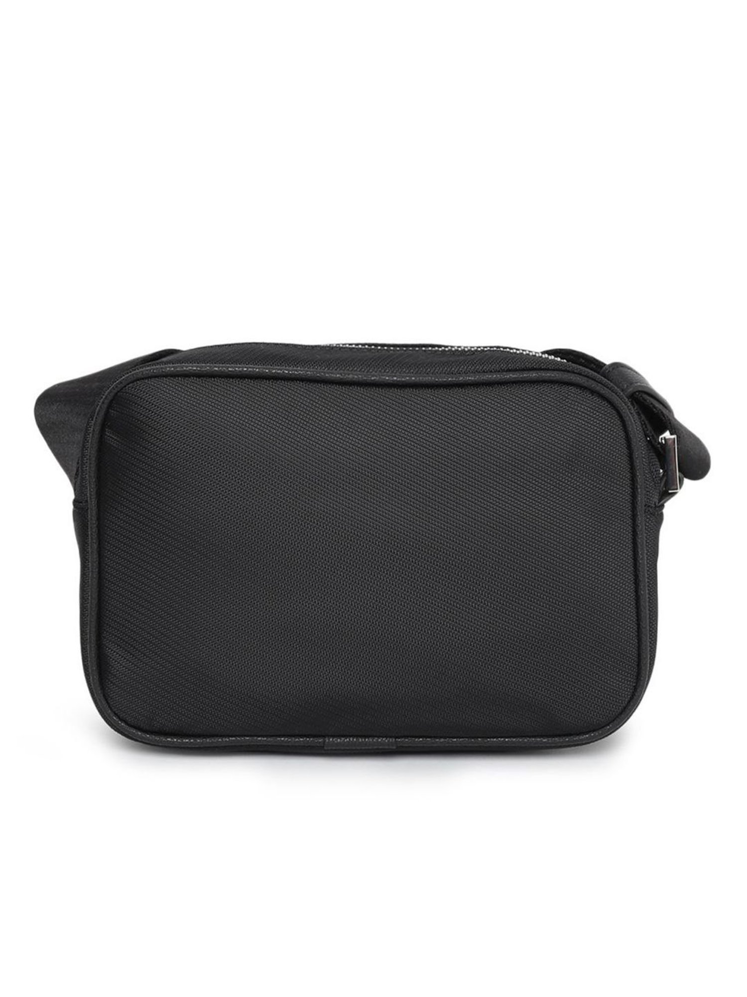 Calvin Klein Jeans Mono Black Logo Medium Cross Body Bag