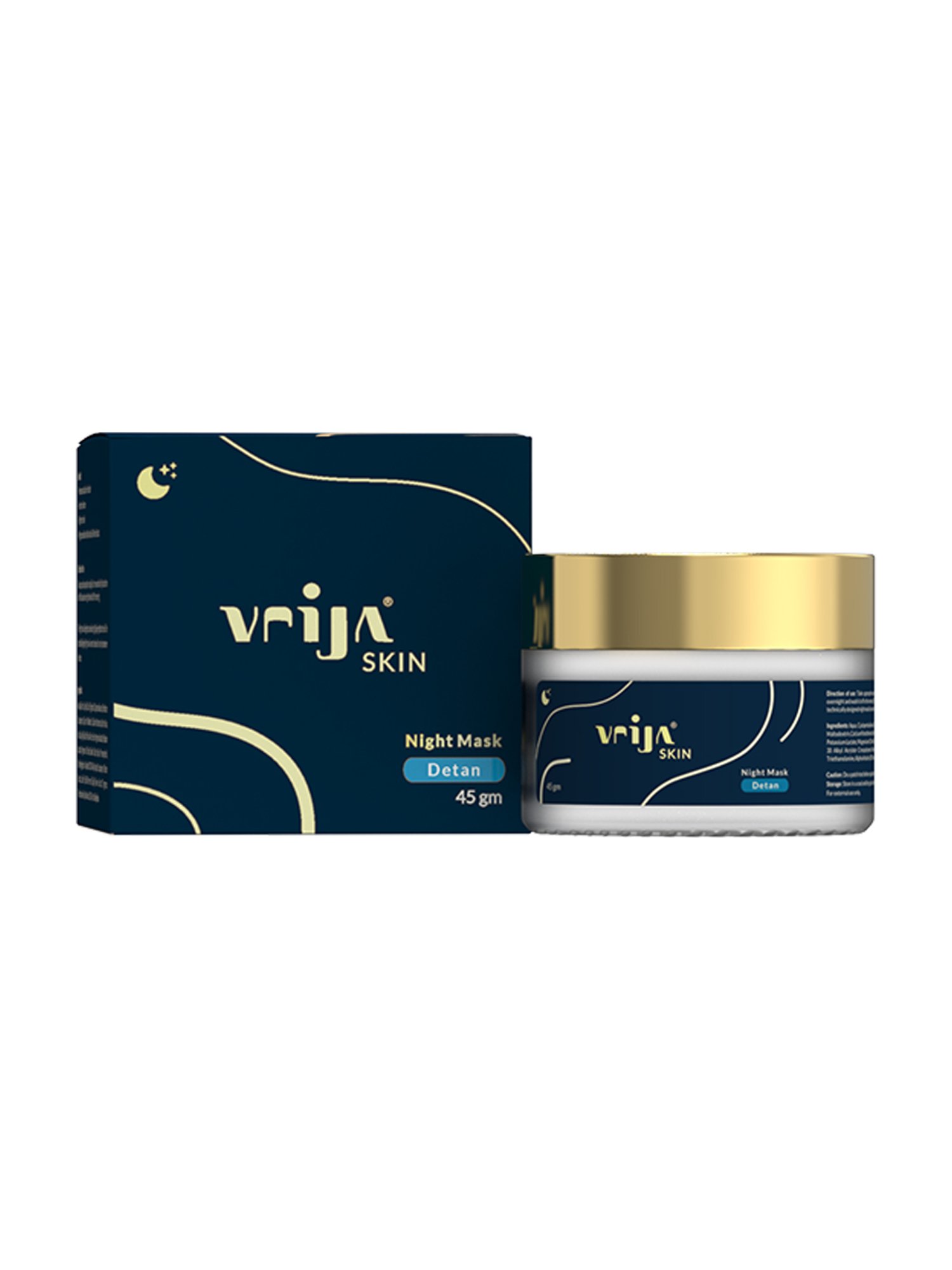 Vrija Detan Night Mask for Men & Women - 45 gm