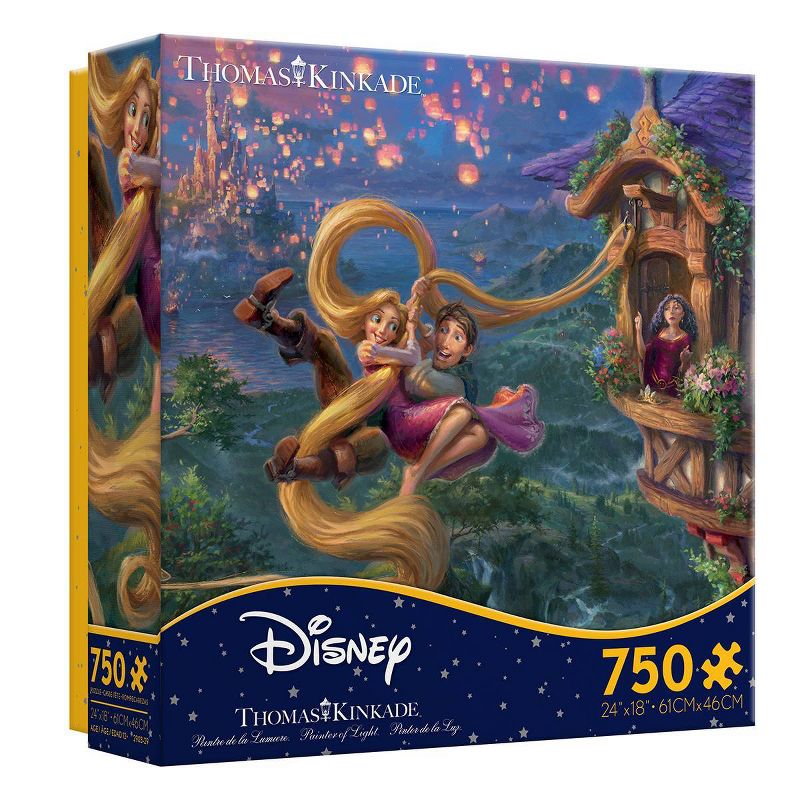 Ceaco Disney Thomas Kinkade: Tangled Jigsaw Puzzle - 750pc