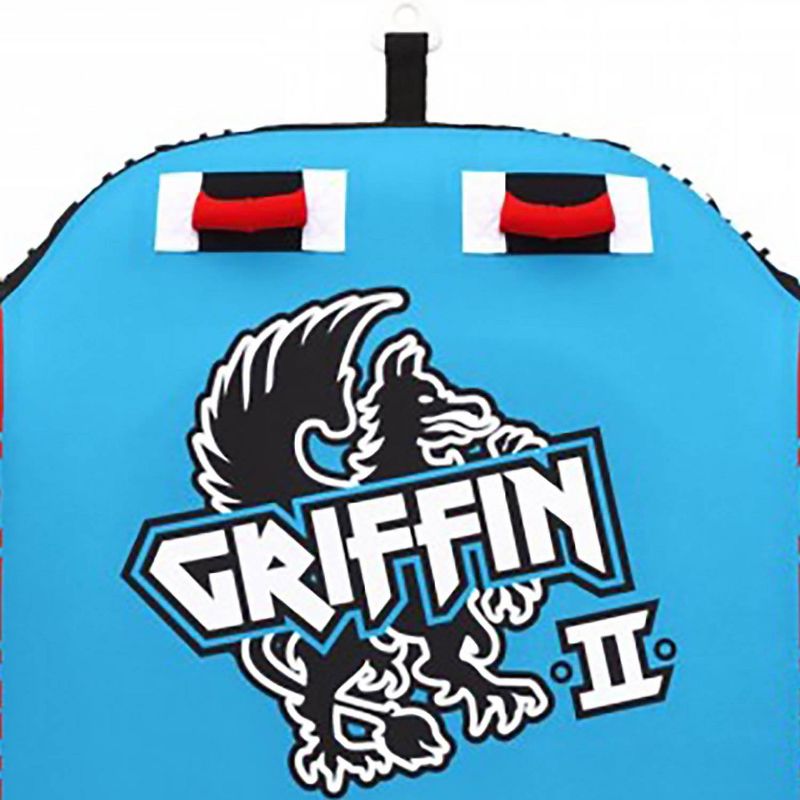 Airhead Griffin 2 Person Inflatable Winged Shaped Water Boating Towable Tube