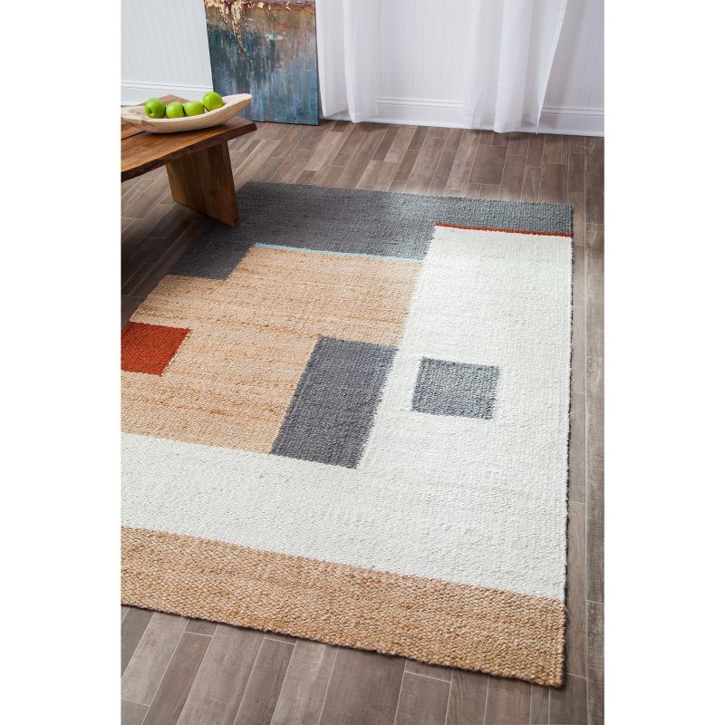 5'X8' Shapes Woven Area Rug - Anji Mountain