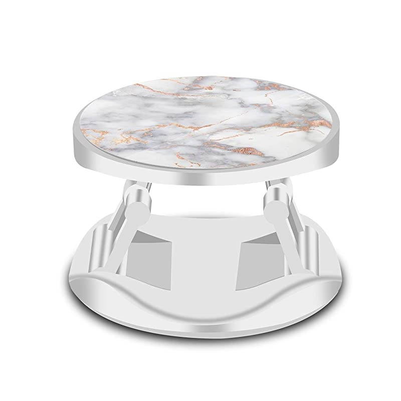 Mounts and Stands Expanding Stand Grip Mount Socket for Smartphones iPhone and Tablets Grey Platinum