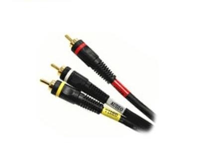 100 Feet 30M Premium Triple Audio Video RCA/Composite AV Cable