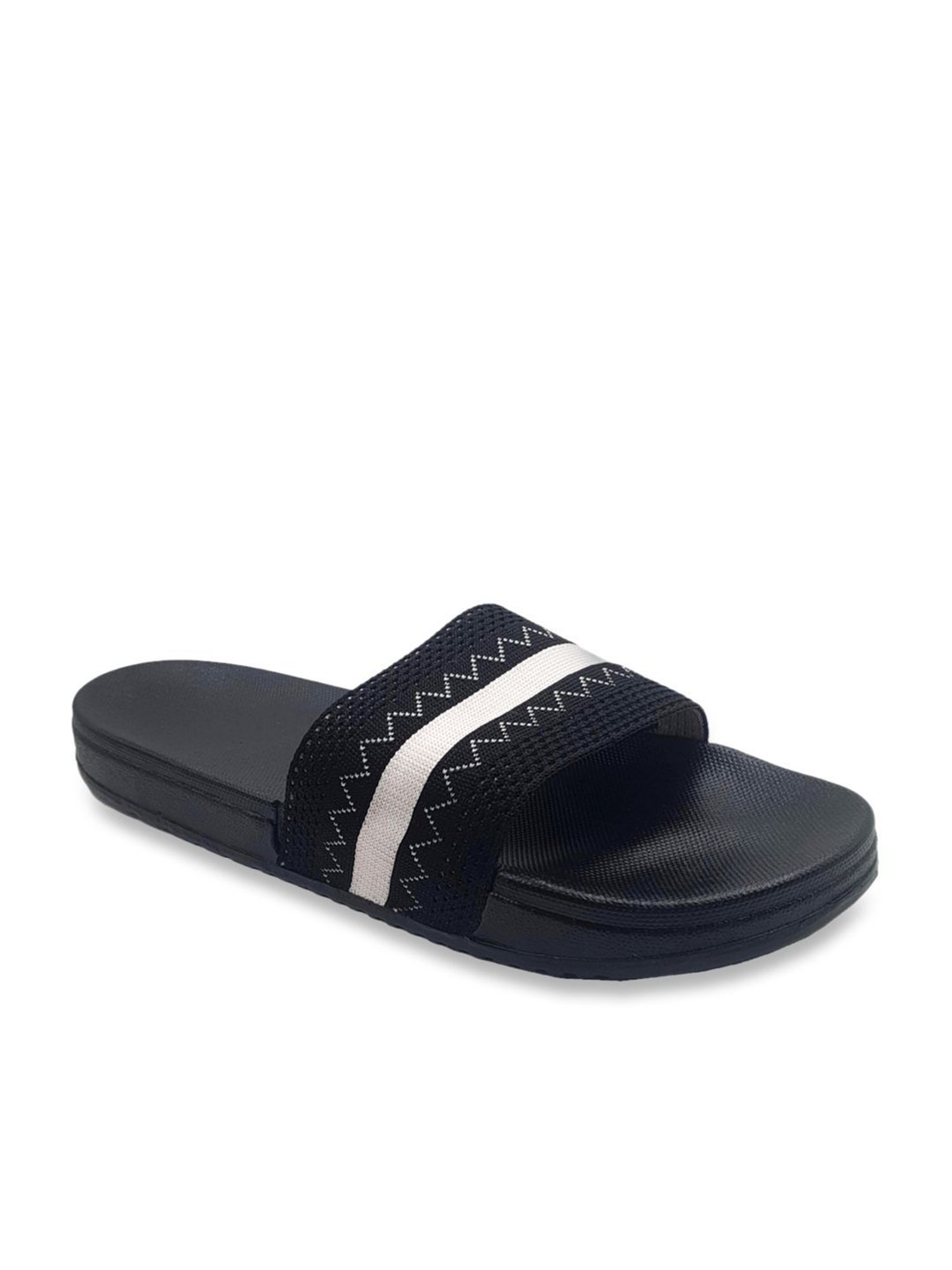 Pampy Angel Men's Black Casual Slides