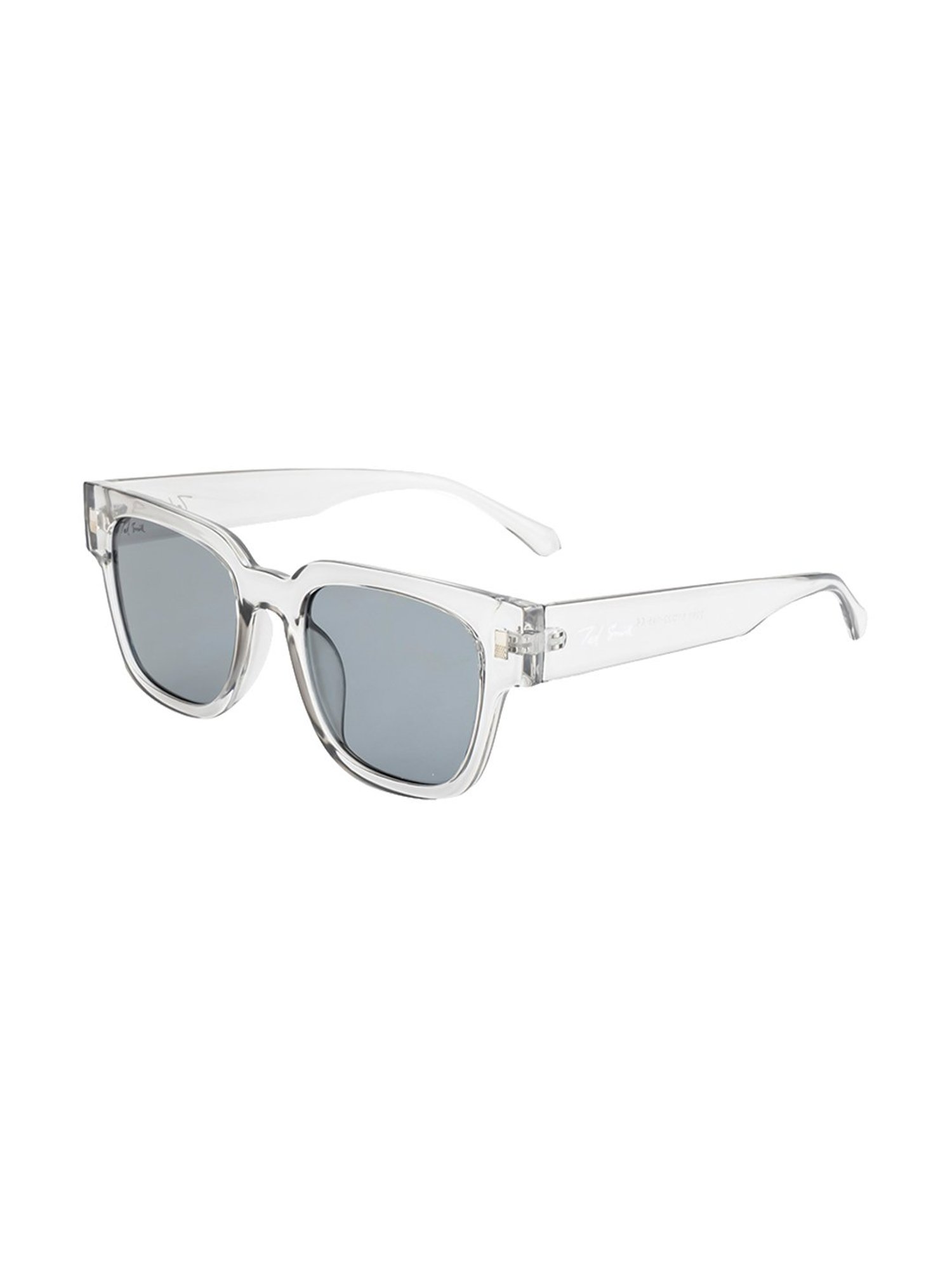 Ted Smith Grey Wayfarer Unisex Sunglasses