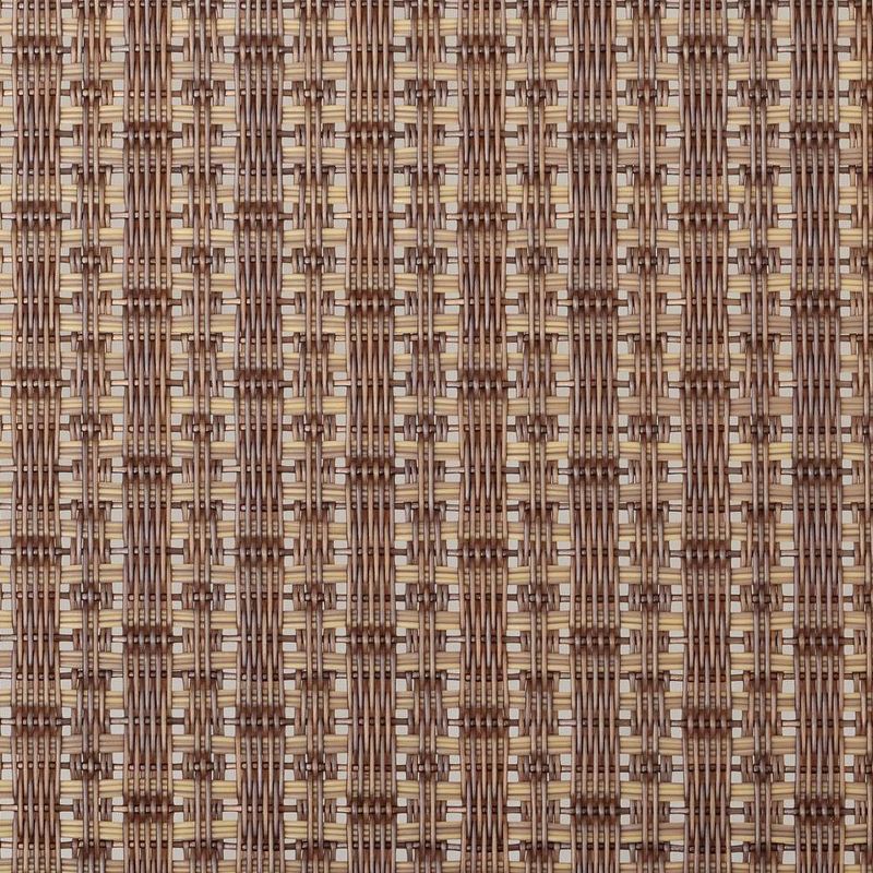 Outdoor Double Chaise Lounge Chair Rocking Bed with Sun Shade & Wheels - Brown - Crestlive Products