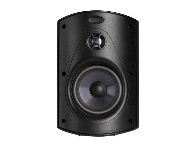 Polk Audio Atrium8 SDi High Performance All Weather Outdoor Loudspeaker with Dual Tweeters and PowerPort Bass Venting (White/Single)