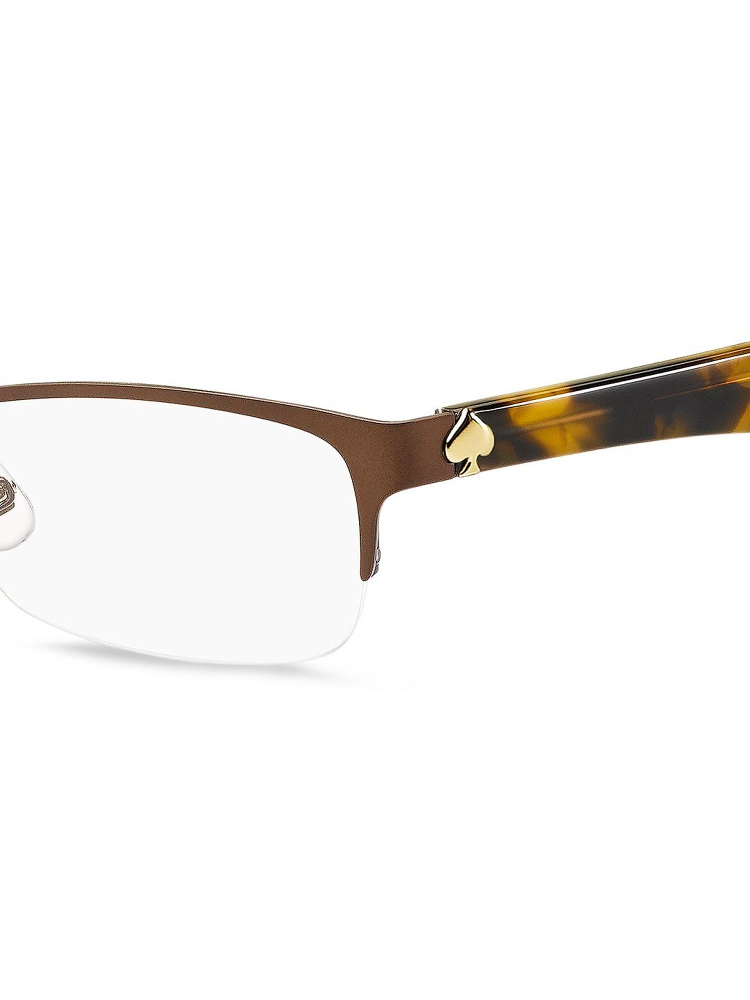 Kate Spade Brown Rectangular Eye Frames for Women