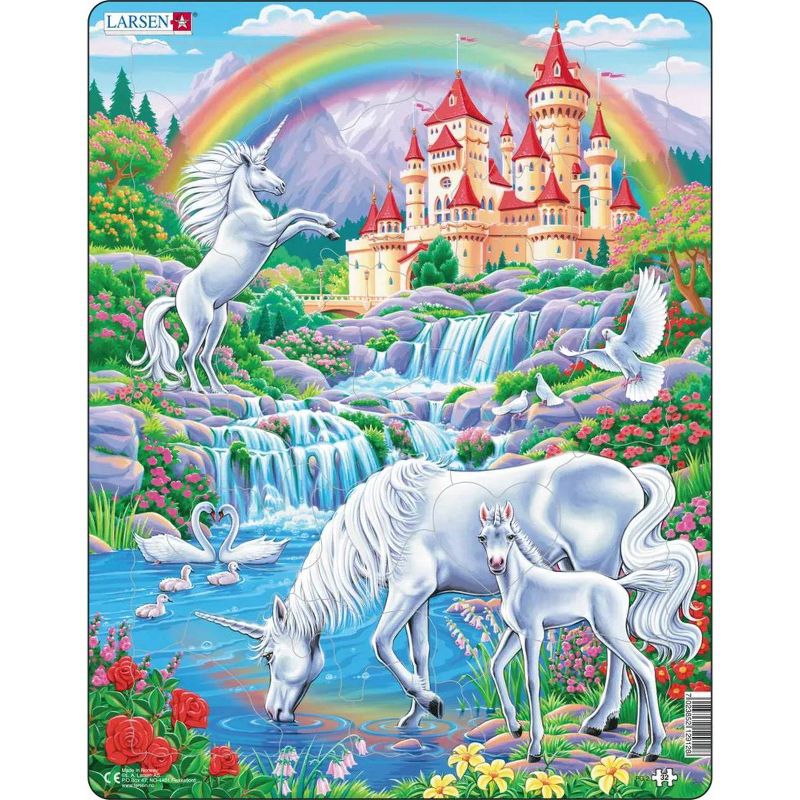 Larsen Unicorn Kids' Jigsaw Puzzle - 32pc
