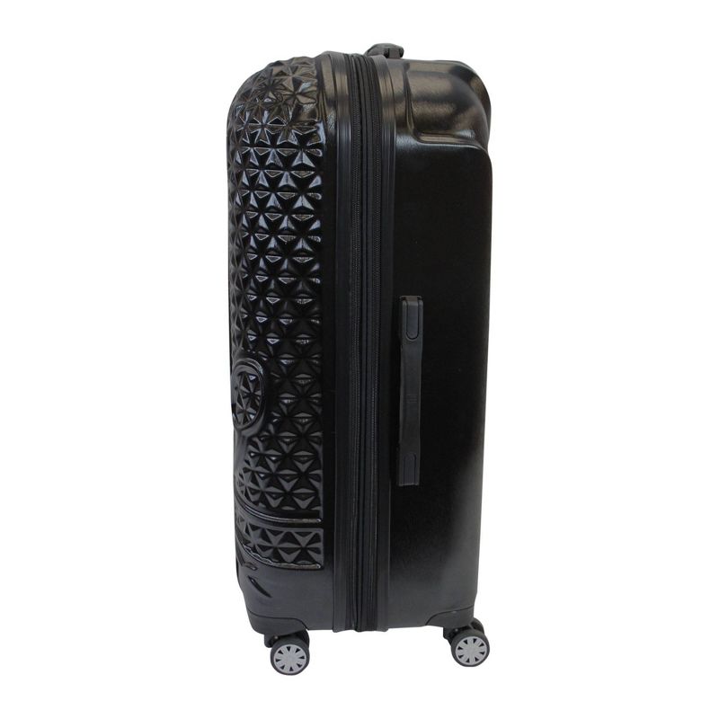 FUL Disney Mickey Mouse Textured 29" Hardside Rolling Suitcase - Black