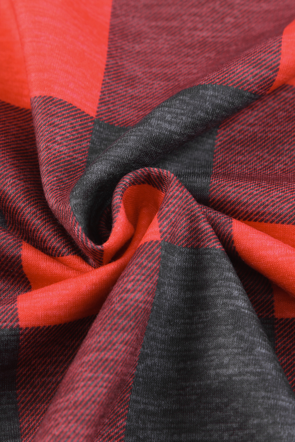 Pink Sequins Candy Cane Round Neck Sweatshirt