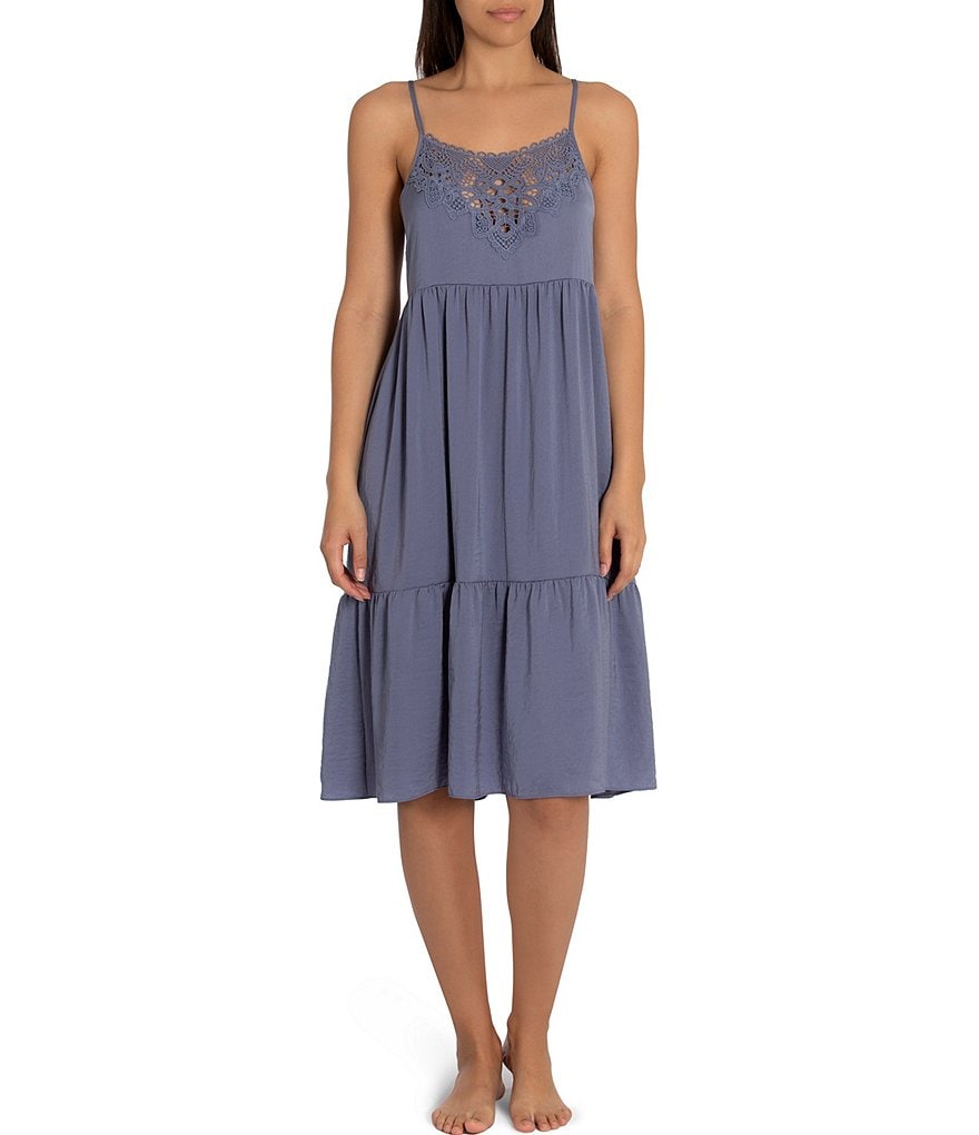 In Bloom by Jonquil Only Sleeping Matte Satin Gown