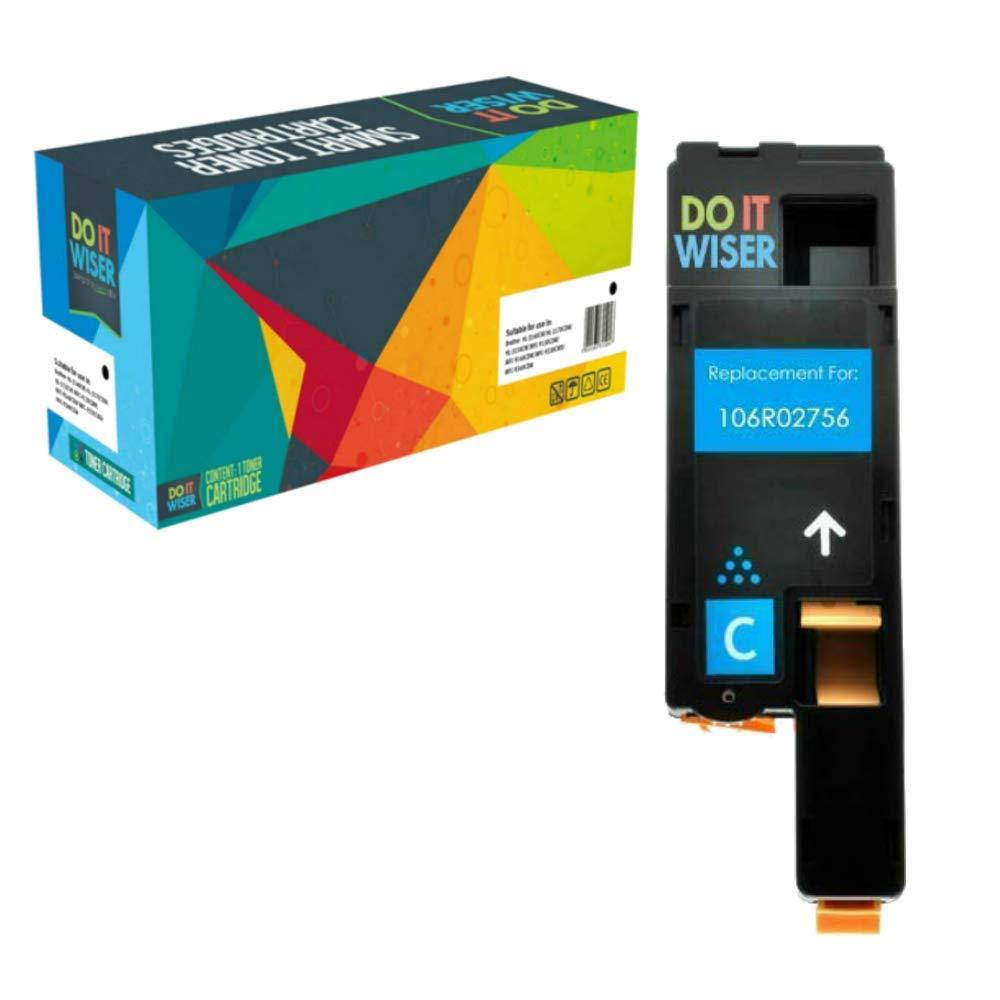 Do It Wiser Compatible Xerox WorkCentre 6027 6025, Phaser 6022 6020 Toner Cartridges (1 Black 106R02759, 1 Cyan 106R02756, 1 Magenta 106R02757, 1 Yellow 106R02758) - 4 Pack