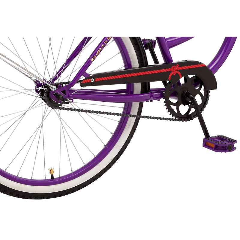 Disney Women's Evil Queen 26" Cruiser Bike - Purple/Black