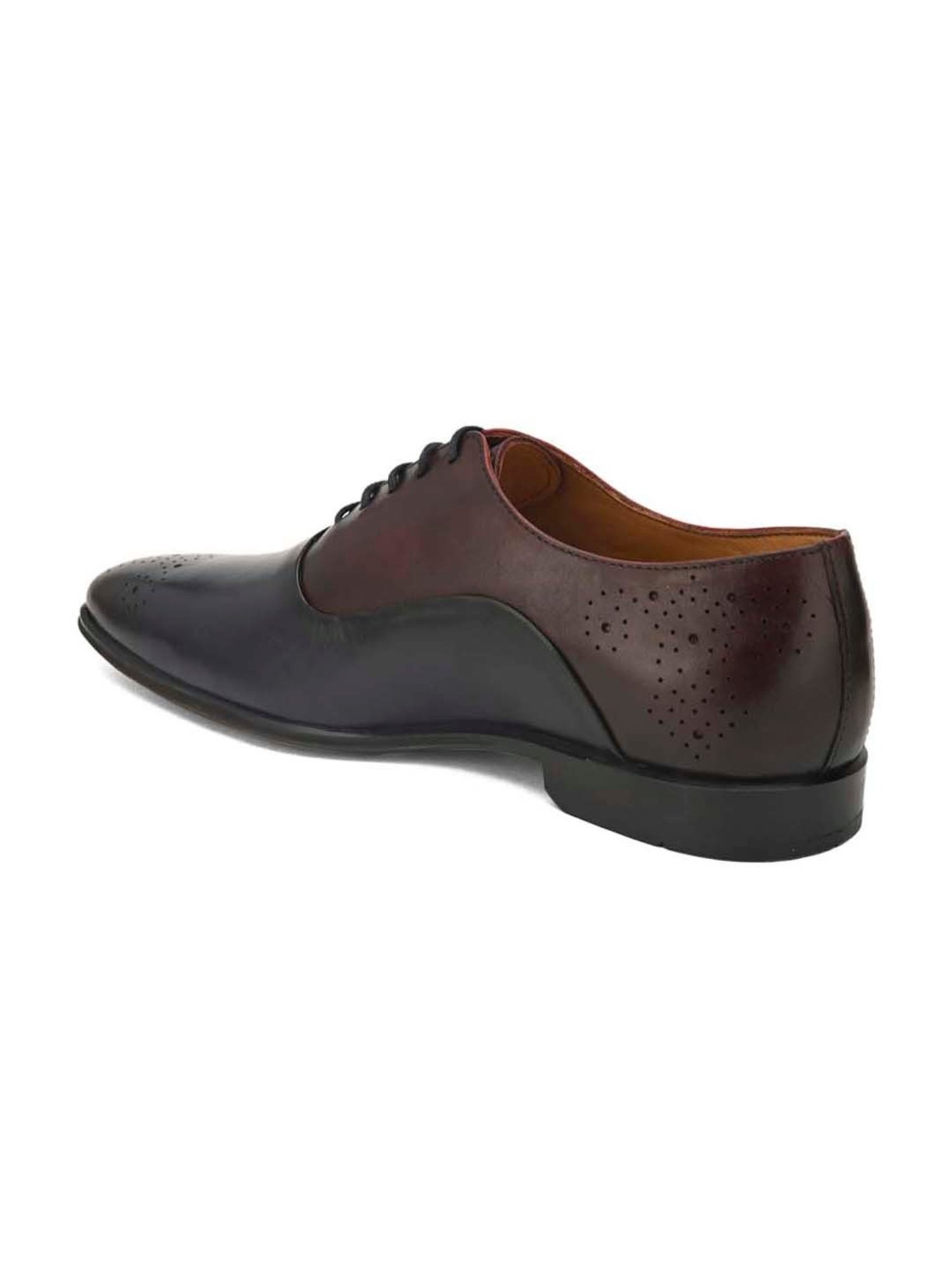 Alberto Torresi Men's Blue Oxford Shoes