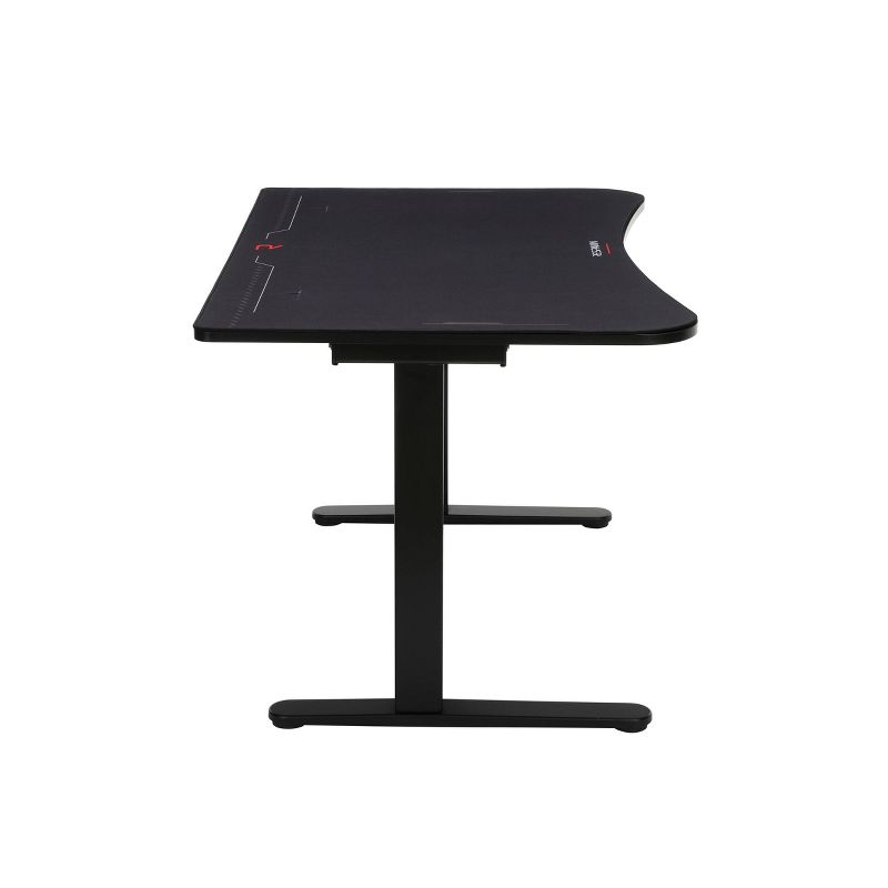 48" Gaming Table Desk with Gaming Mouse Pad Black - RESPAWN