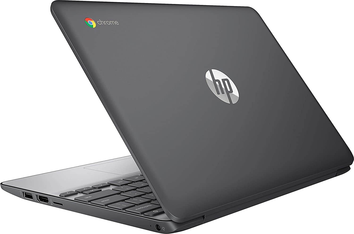 HP Chromebook 4YN77UA Laptop Computer, 1.60 GHz Intel Celeron, 4GB DDR3 RAM, 16GB SSD Hard Drive, Chrome, 11" Screen
