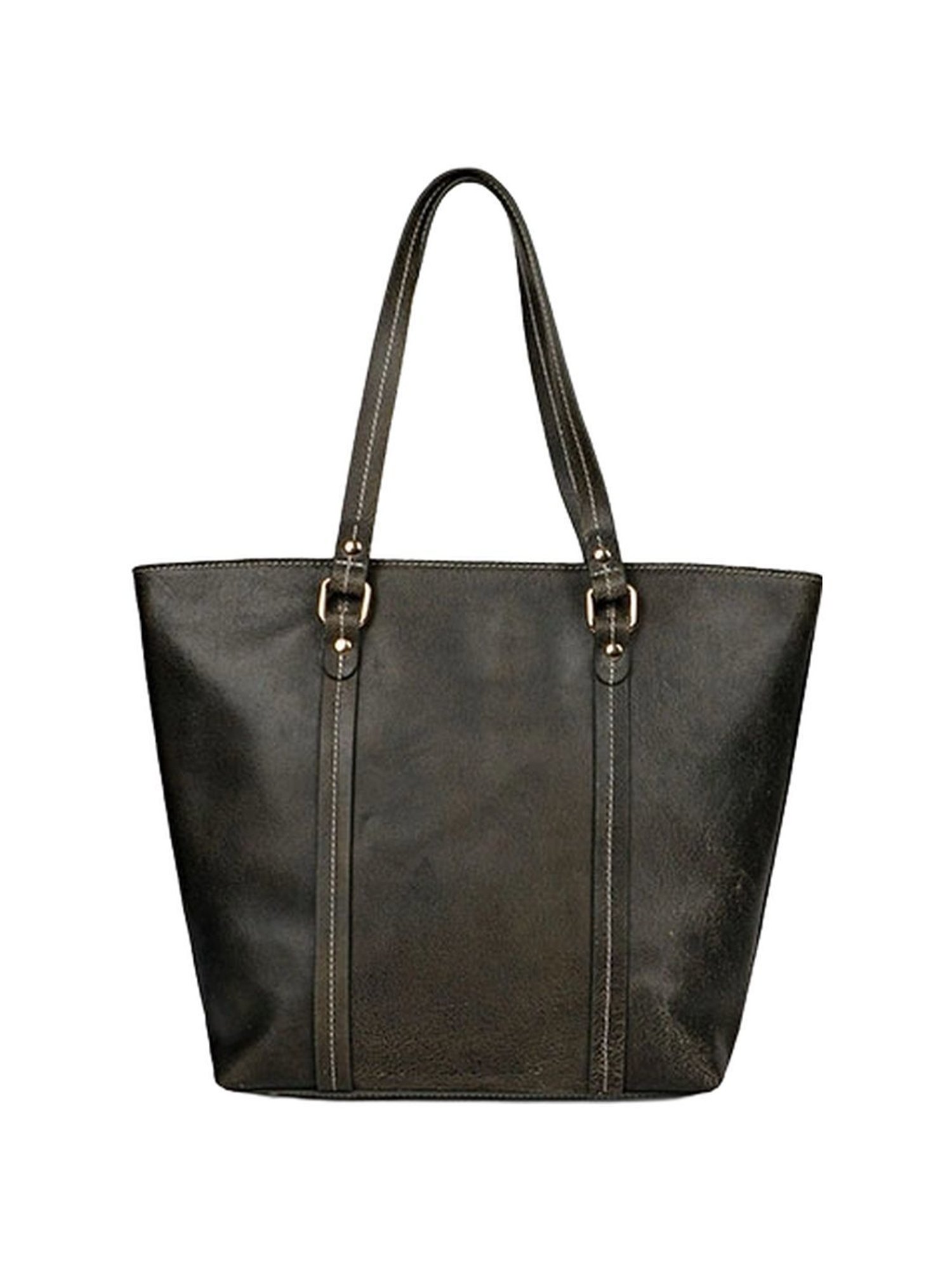 Favore Brown Solid Medium Totes