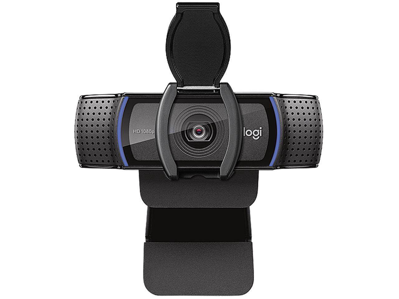 Logitech C920S Pro HD 1080p Webcam With Stereo Audio and Privacy Cover (Stepup of C920 960-001257