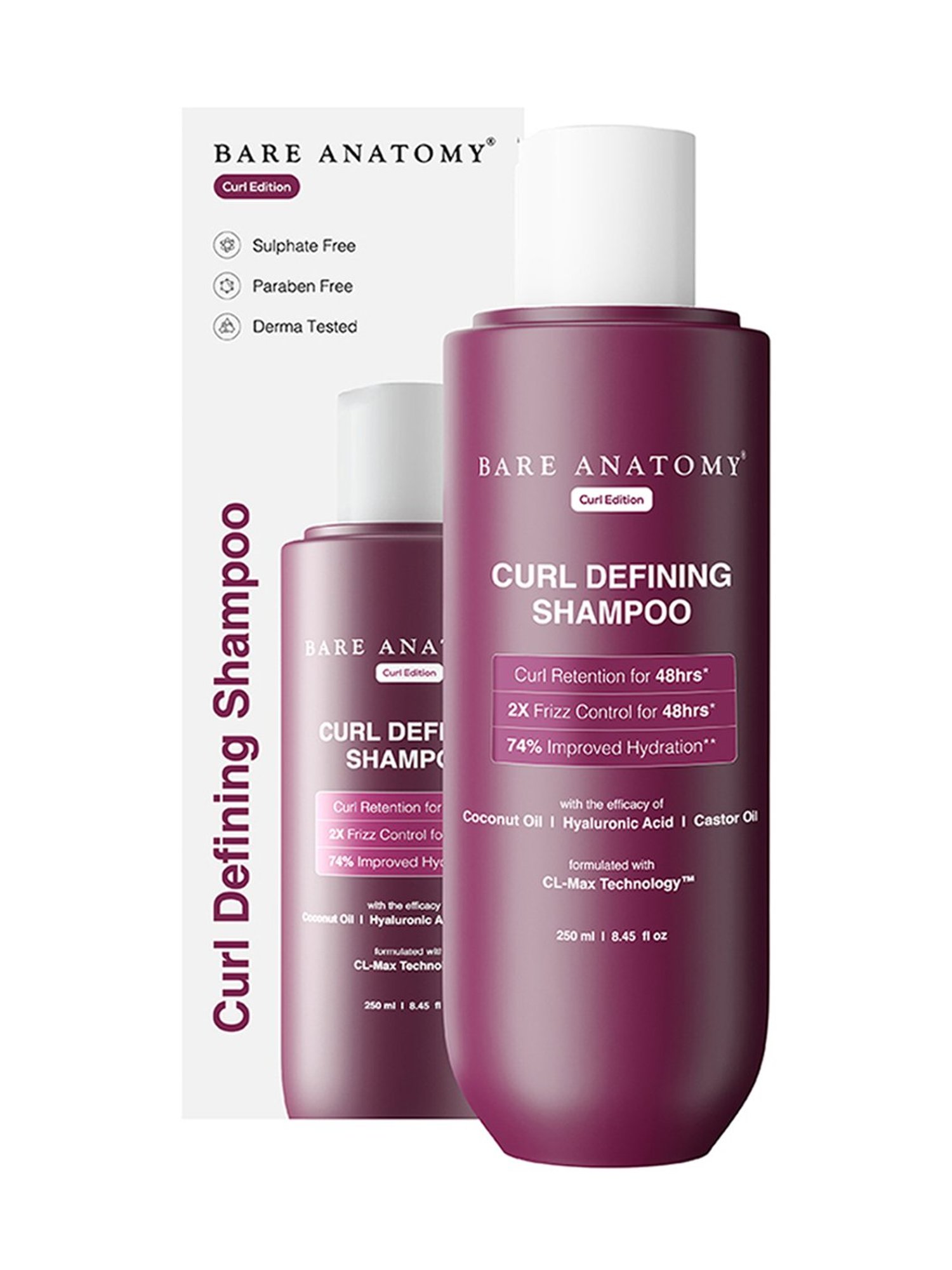 Bare Anatomy Curl Edition Curl Defining Shampoo - 250 ml