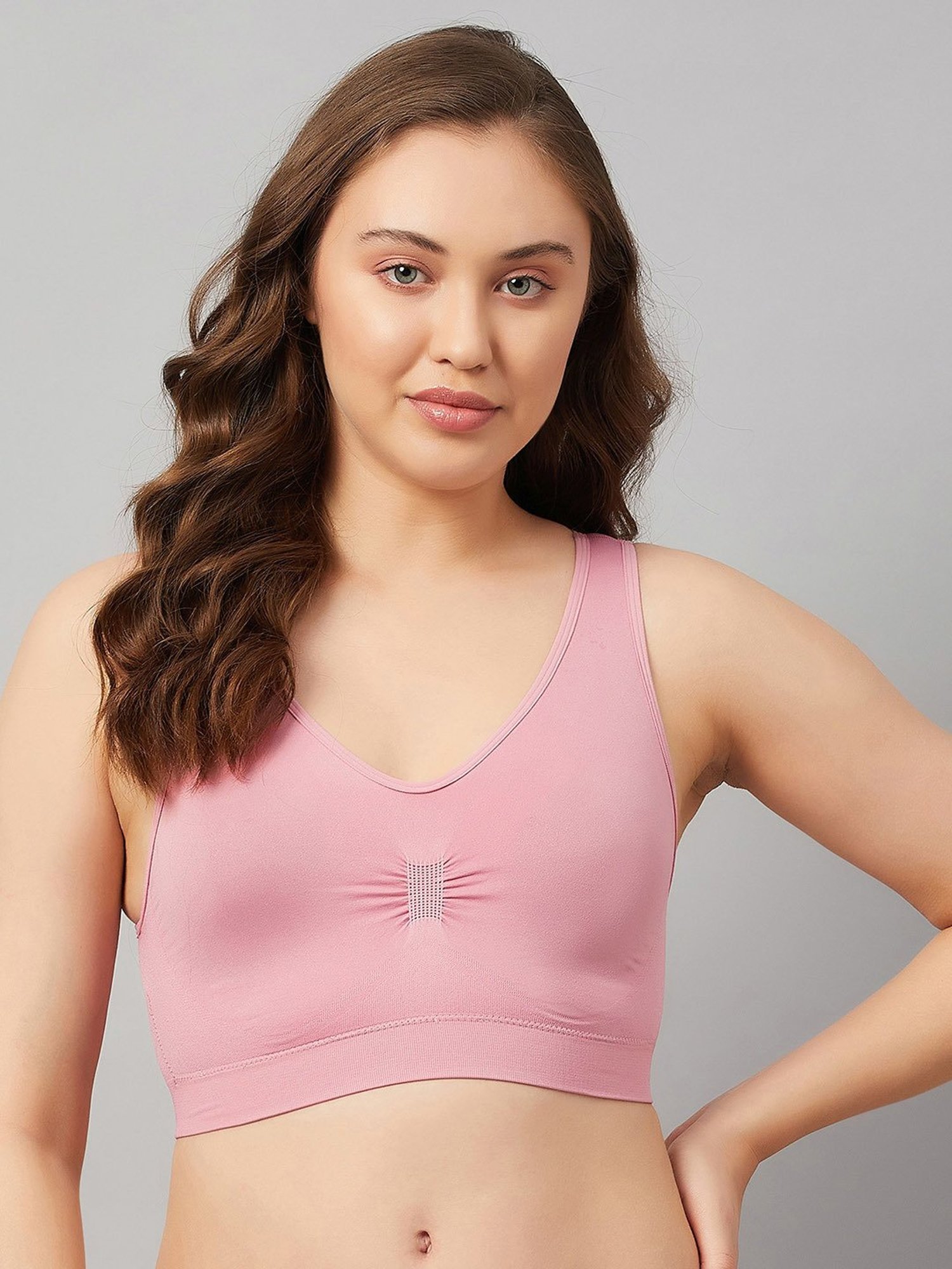 C9 Airwear Pink Full Coverage Everyday Bra With Removable Pads