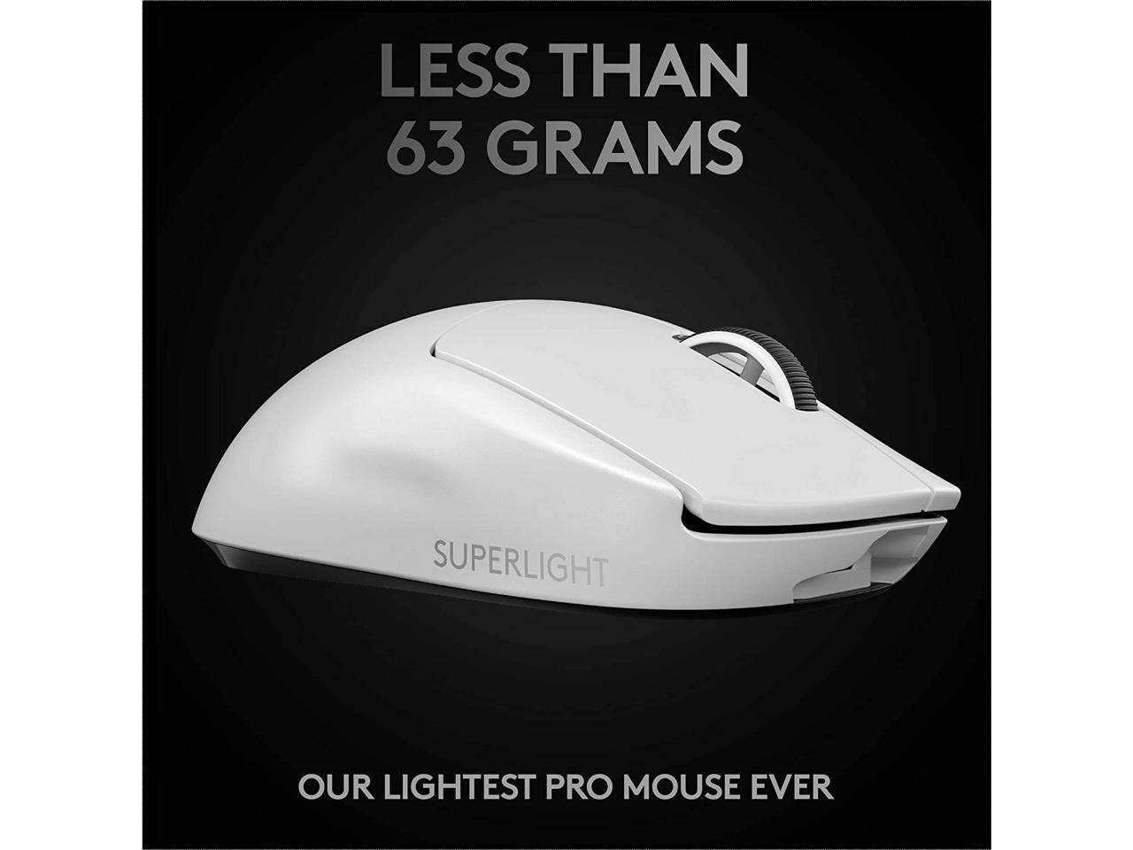Gameing Mice, Logitech G PRO X SUPERLIGHT Wireless Gaming Mouse Black (In Hand)
