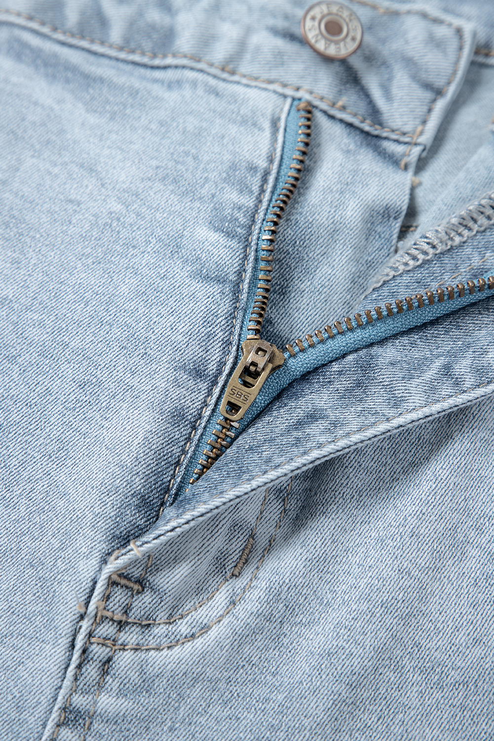 Real Teal Plus Size Drawstring Wide Leg Jeans