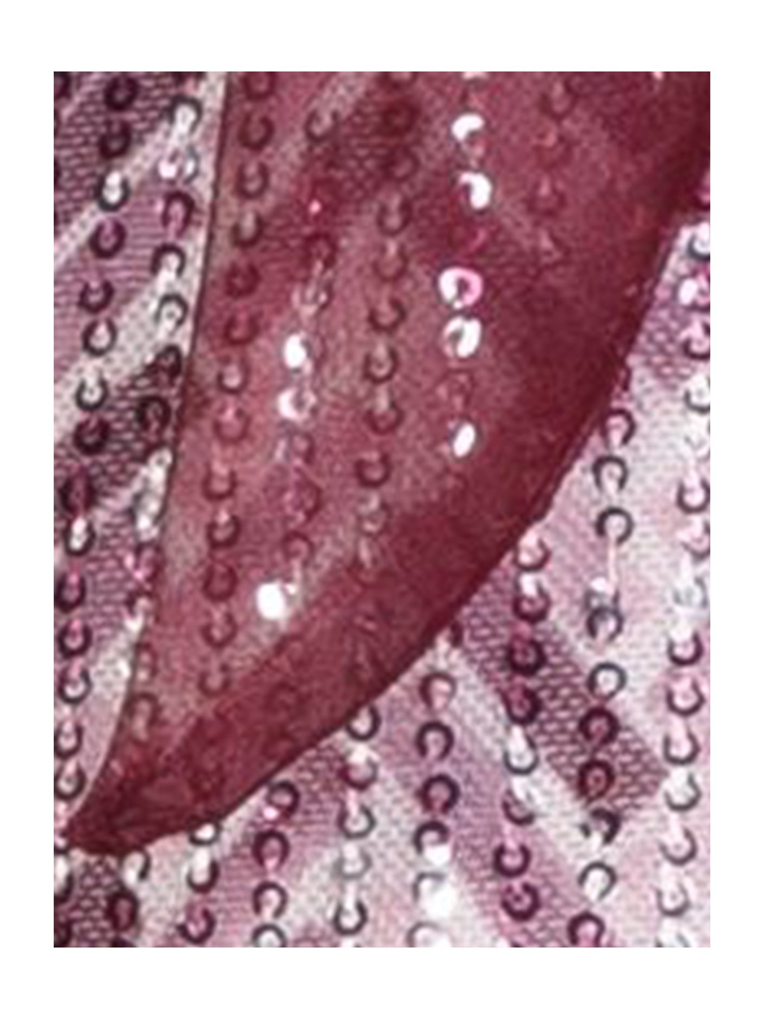 Peppermint Kids Maroon Embellished Dress