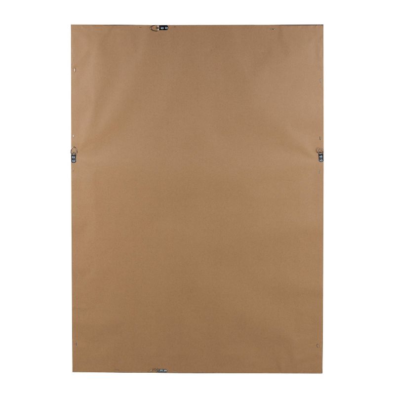 27" x 33" Beatrice Monthly Calendar Rustic Brown - DesignOvation